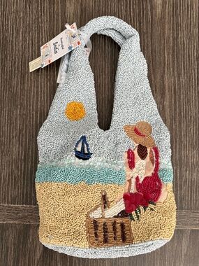 NWT Viral Beaded Beach Purse